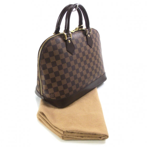 Louis Vuitton Damier Ebene Alma PM 3 of 9