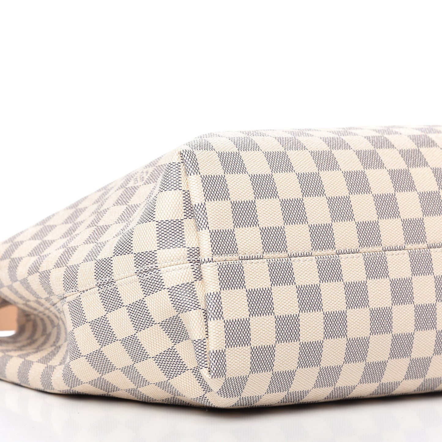 Damier Azur Graceful MM Rose Ballerine