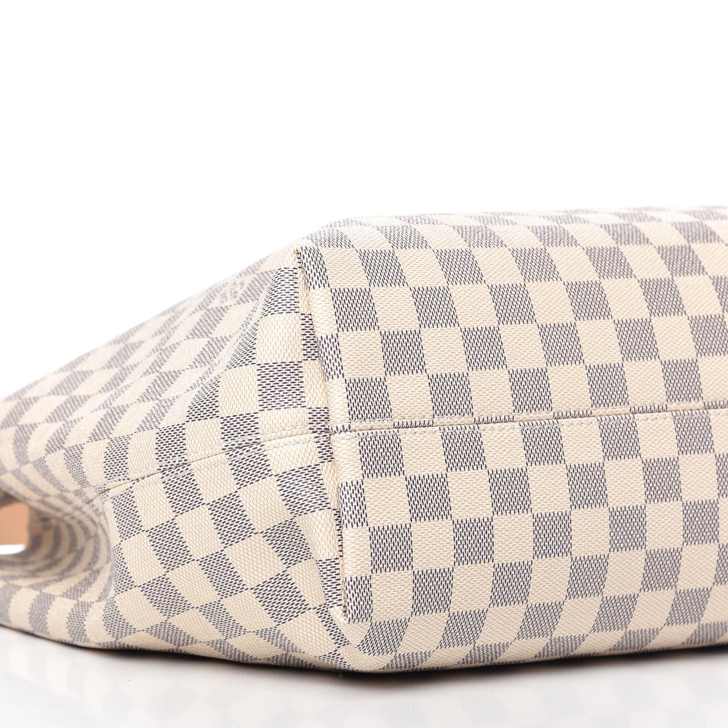Louis Vuitton Damier Azur Graceful MM Rose Ballerine 6 of 10