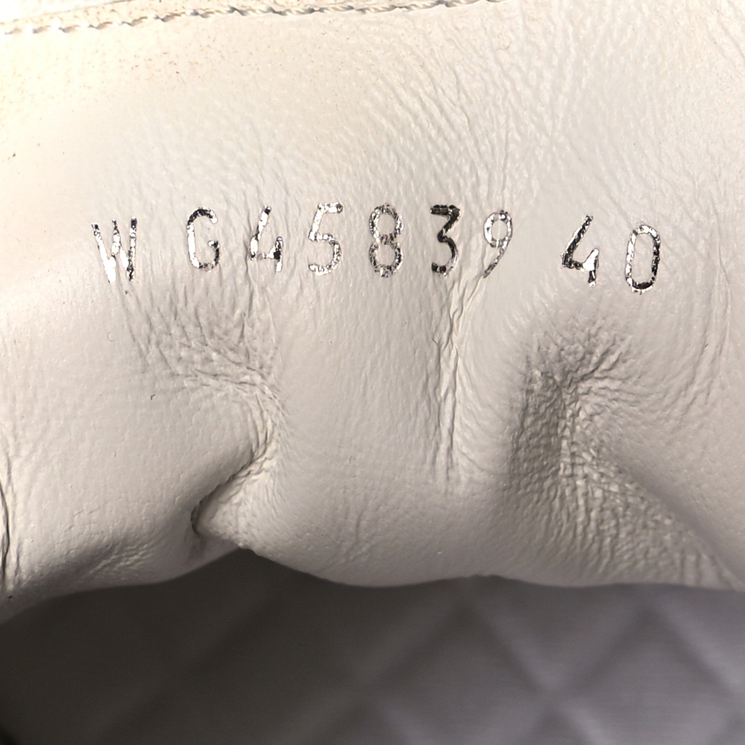 Chanel Shiny Calfskin Suede Quilted CC Logo Sneakers 40 White 8 of 10