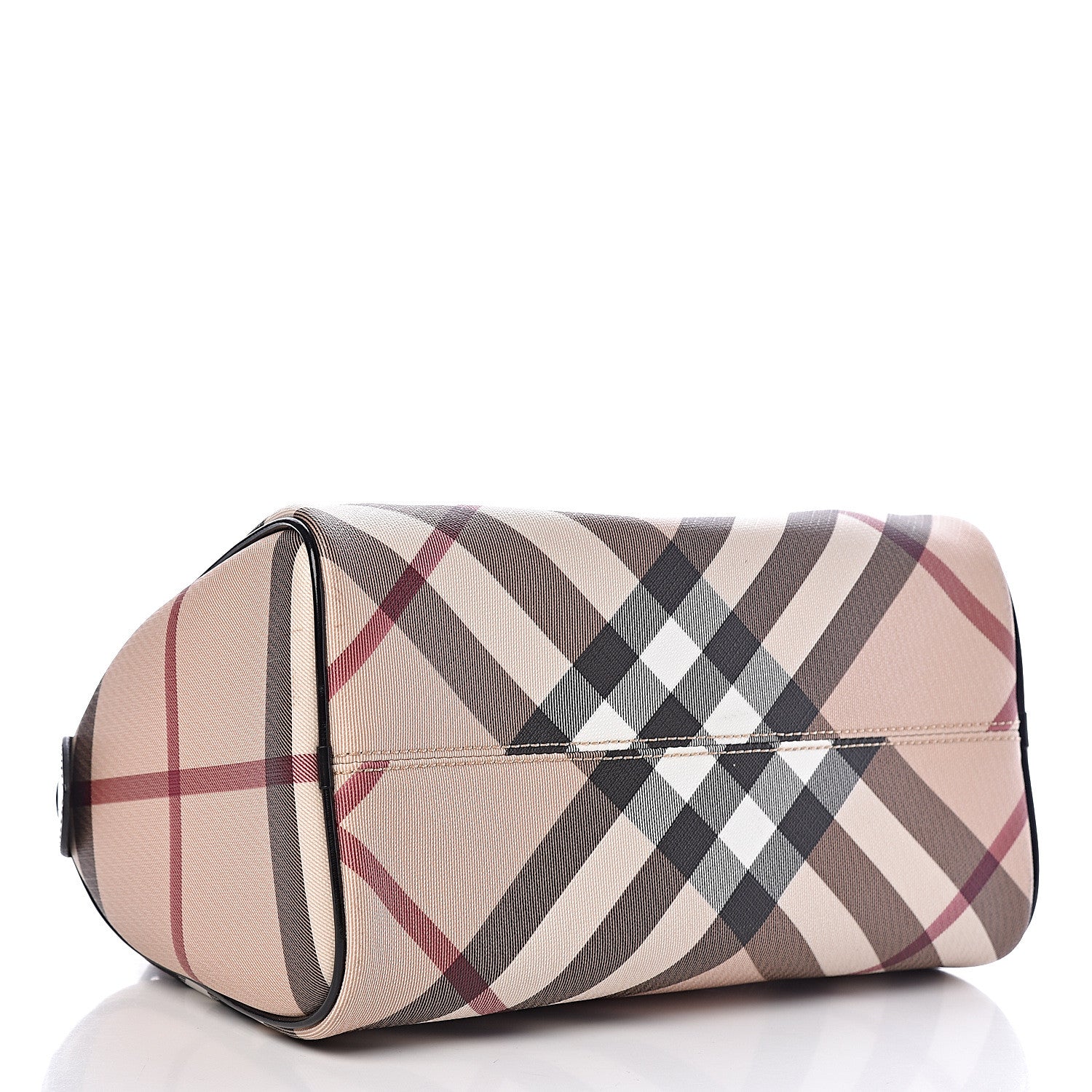 Burberry Nova Check Bowling Bag Black 4 of 11