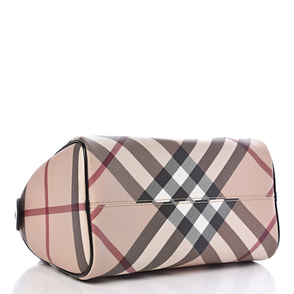 Burberry Nova Check Bowling Bag Black 4 of 11