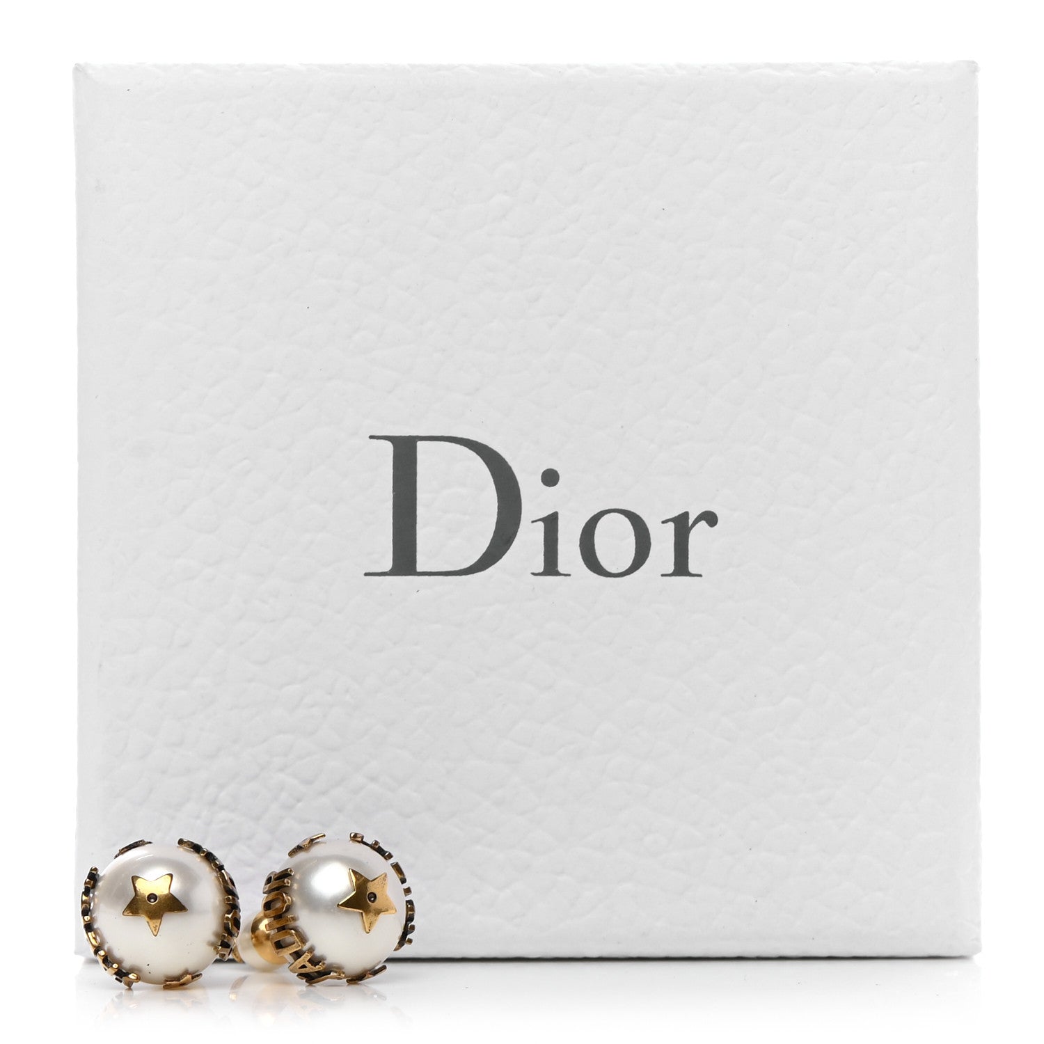 Christian Dior Pearl J'Adior Mise En Dior Tribal Earrings Gold 5 of 5