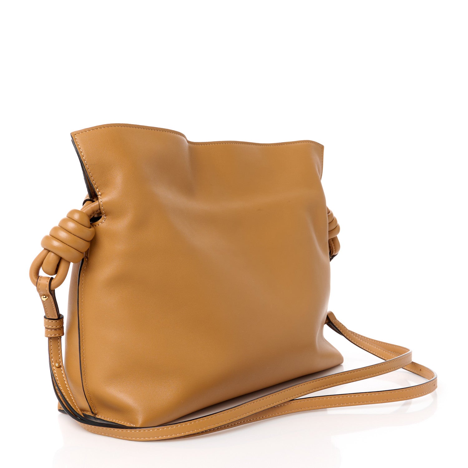 Loewe Nappa Medium Flamenco Knot Bag Tan 3 of 10