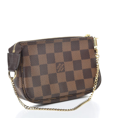 Louis Vuitton Damier Ebene Mini Pochette Accessories 3 of 7