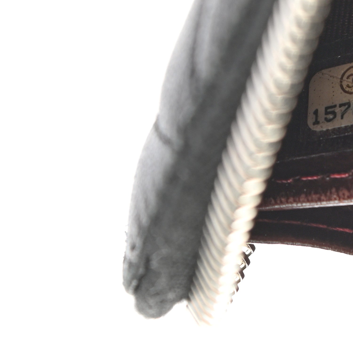 Chanel Lambskin Quilted Large Gusset Zip Around Wallet Black 7 of 13