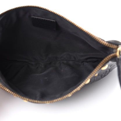 Gucci Guccissima Babouska Wristlet Black 4 of 12