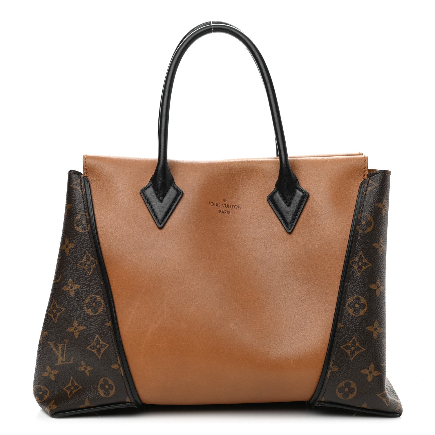 Louis Vuitton Monogram Cuir Orfevre Tote W PM Noisette 1 of 9