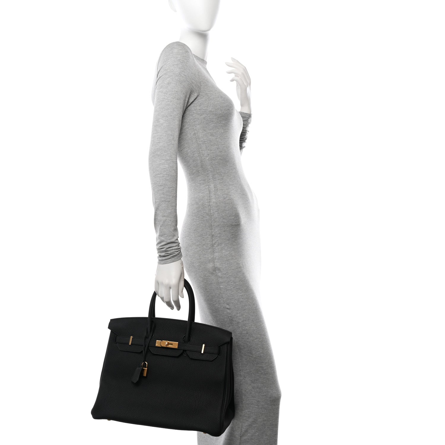 Hermes Togo Birkin 35 Black 2 of 12