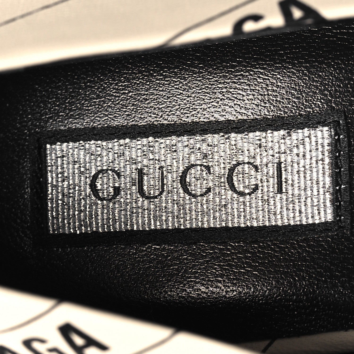 Gucci X BALENCIAGA Nappa Charlotte Allover Logo GG Pumps 39 Mystic White Black 9 of 10