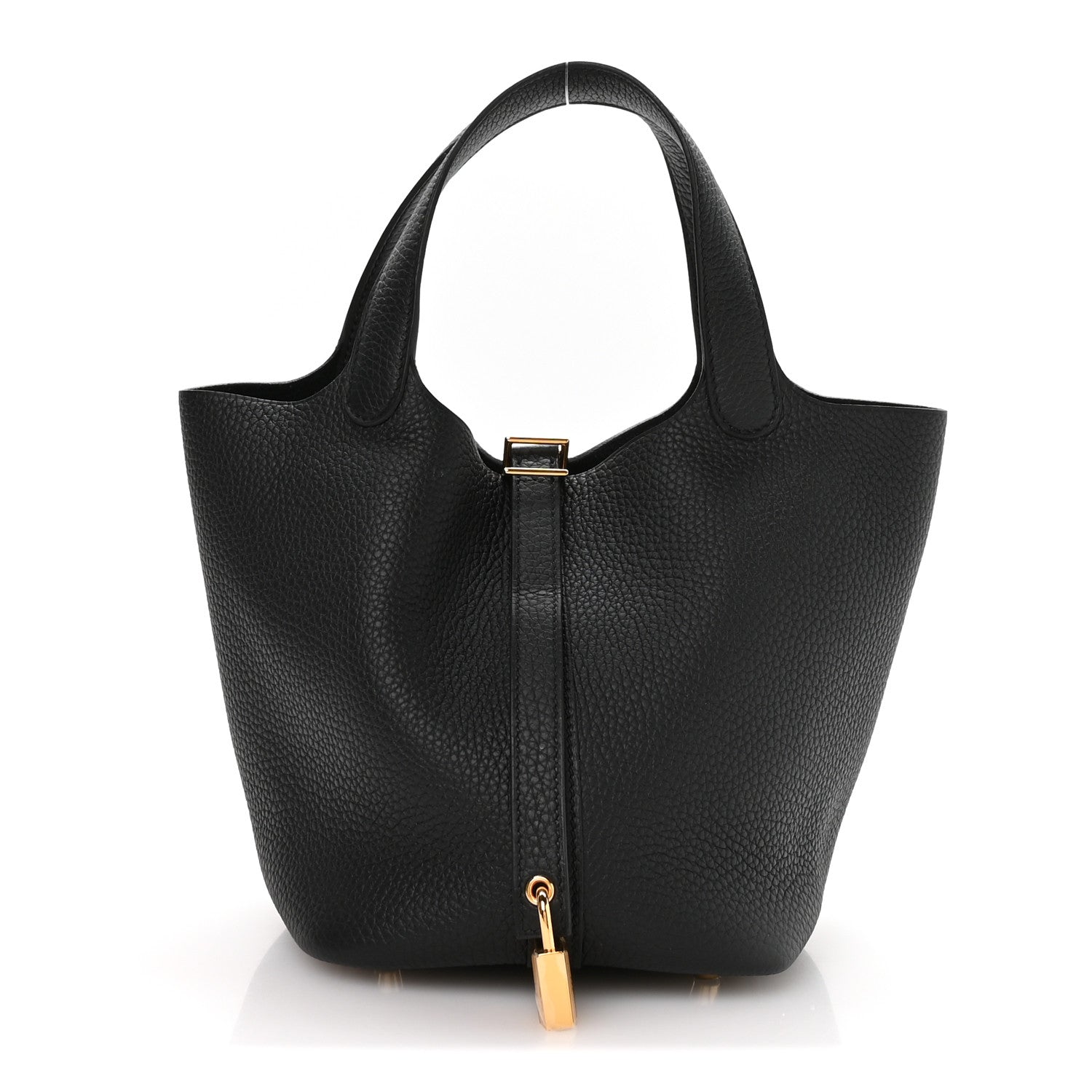 Hermes Taurillon Clemence Picotin Lock 18 PM Black 1 of 13