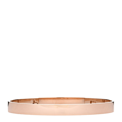 Hermes 18K Rose Gold PM Collier De Chien Bracelet ST 2 of 4