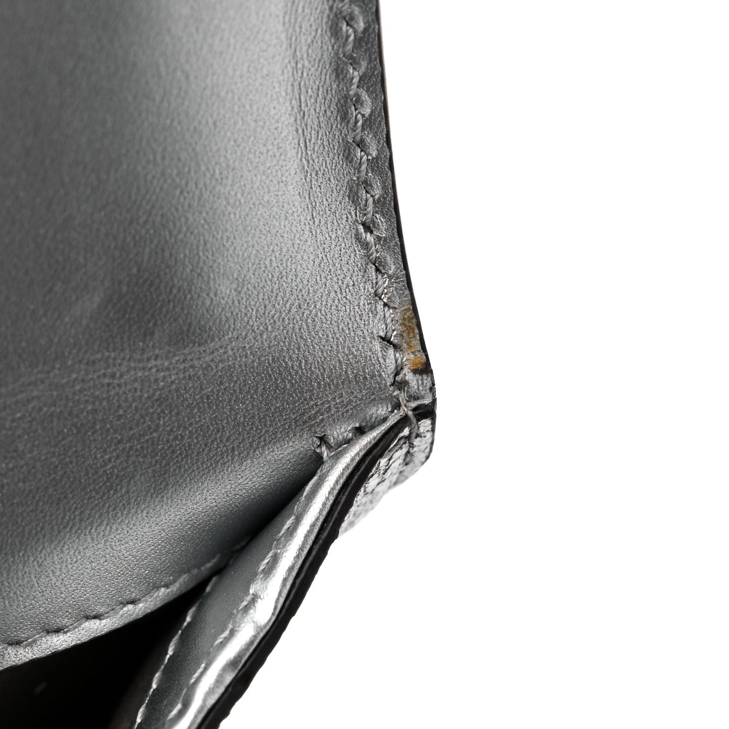 Galassia Small Padlock Shoulder Bag Argento