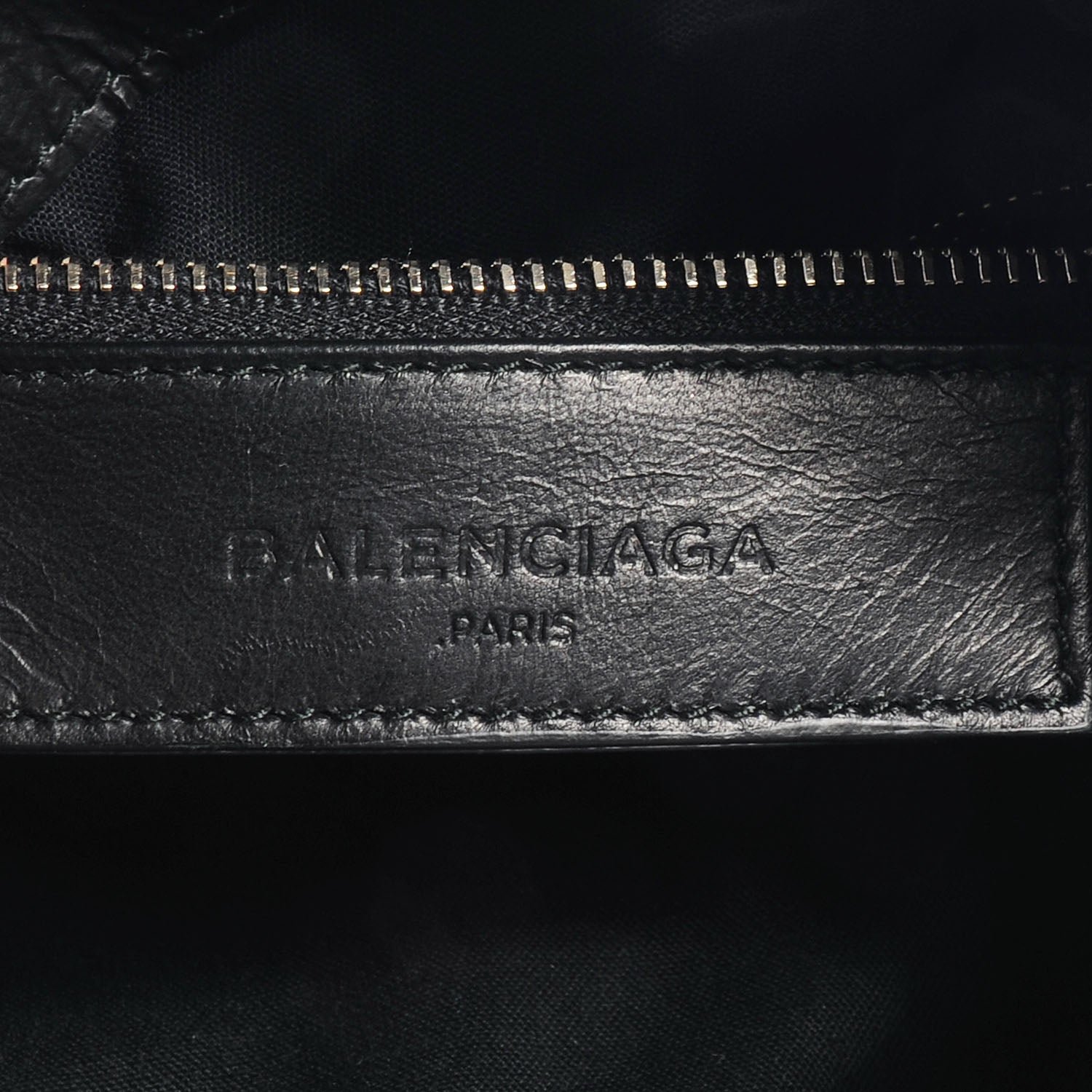 Balenciaga Matte Goatskin Rubber Covered Classic Hardware Mini Pompon Black 6 of 9