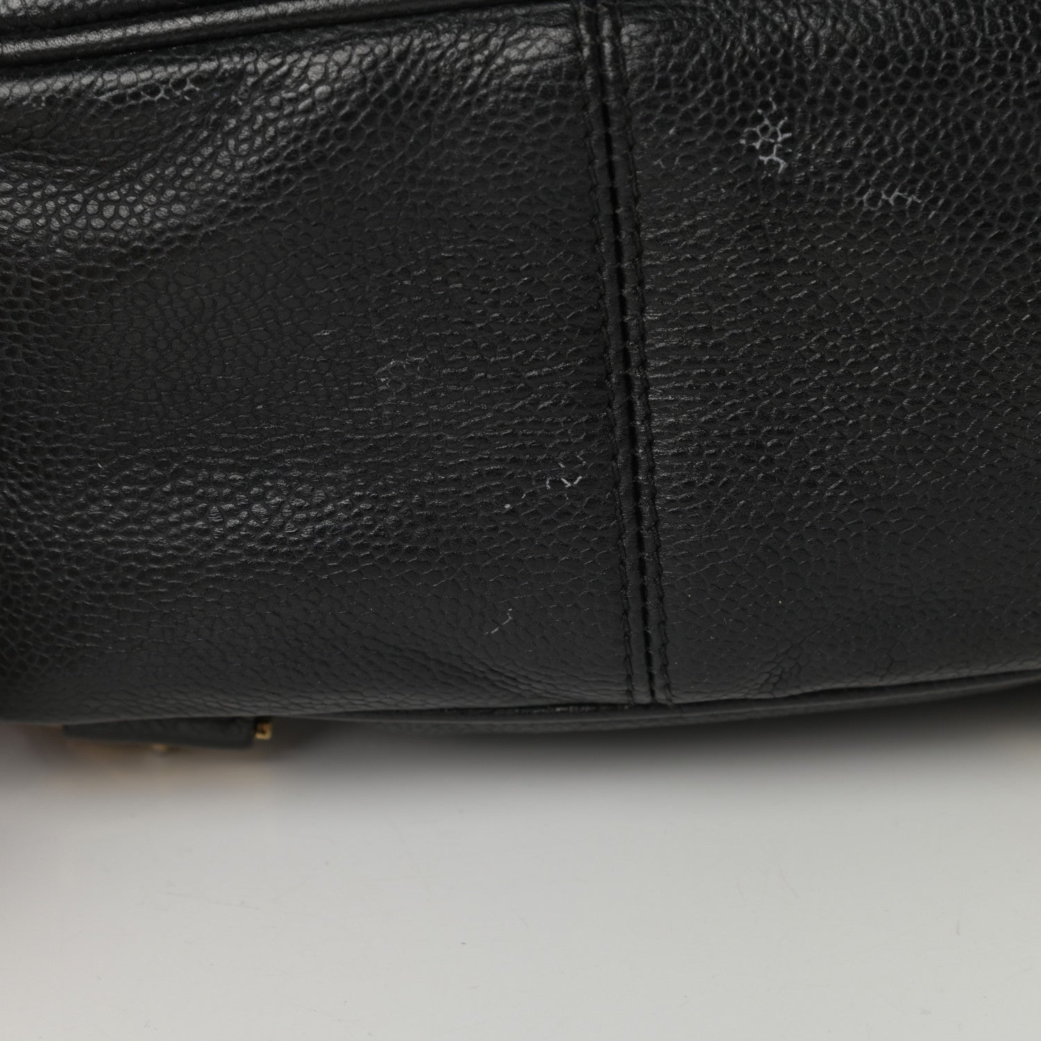 Chanel Caviar CC Backpack Black 12 of 15