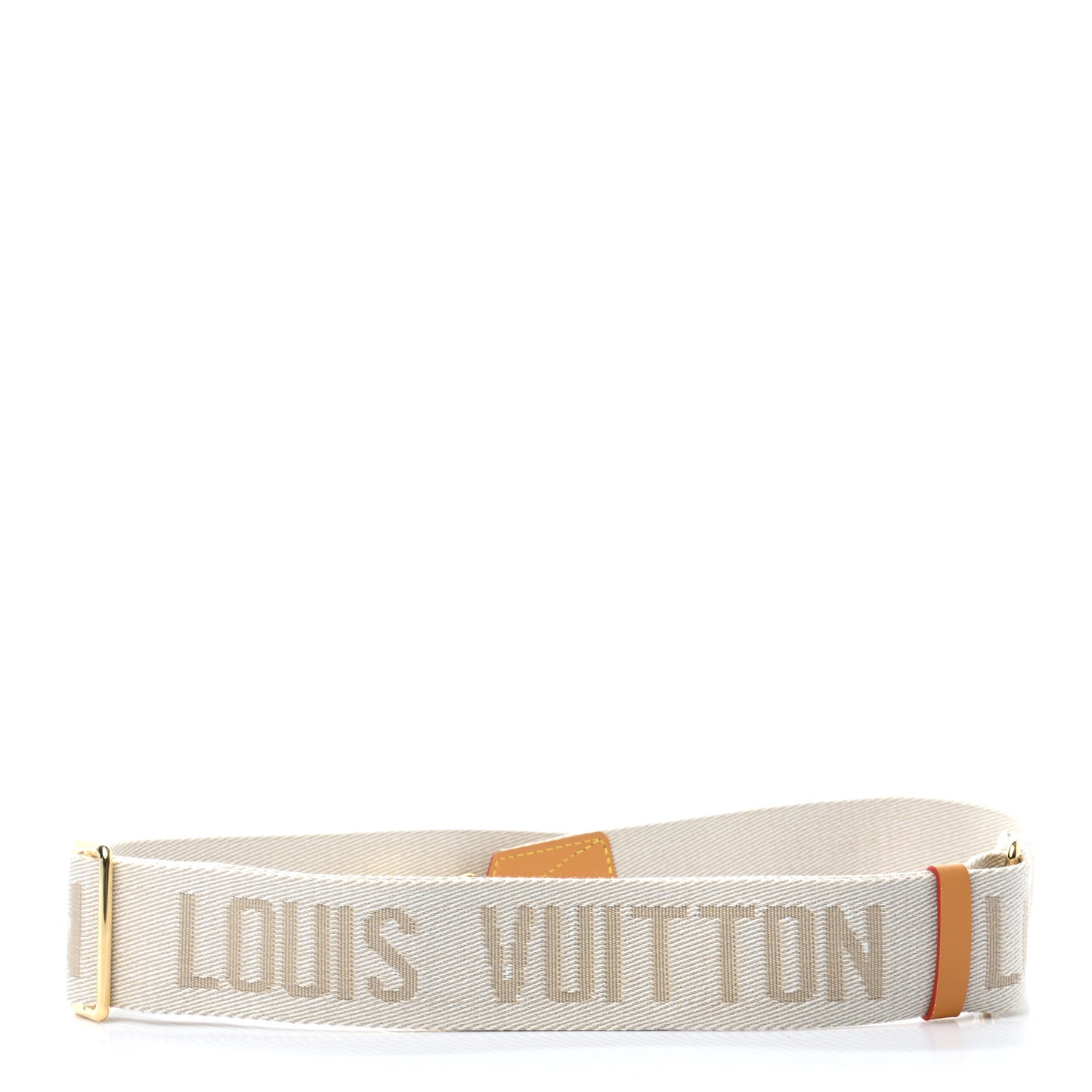 Jacquard Monogram Adjustable Shoulder Strap Snow