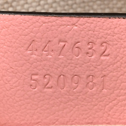 Gucci Azalea Calfskin Enamel Matelasse Diagonal Small Torchon GG Marmont Chain Shoulder Bag New Cherry Red Wild Rose 7 of 10