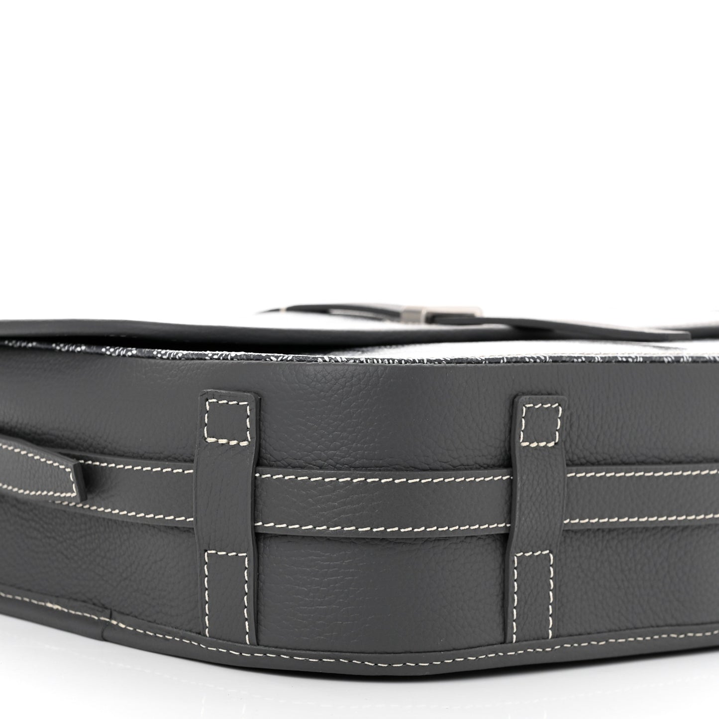 Goyardine Belvedere II MM Messenger Bag Grey