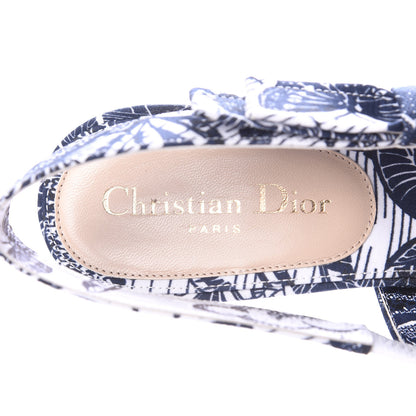 Christian Dior Toile De Jouy Sweet D Slingback Pumps 39.5 Off White 7 of 7