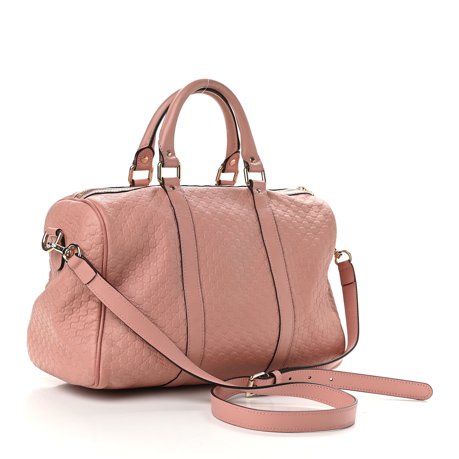 Gucci Microguccissima Medium Joy Boston Soft Pink 3 of 10