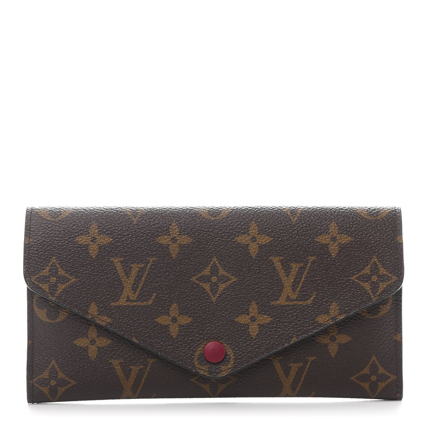 Monogram Josephine Wallet Fuchsia