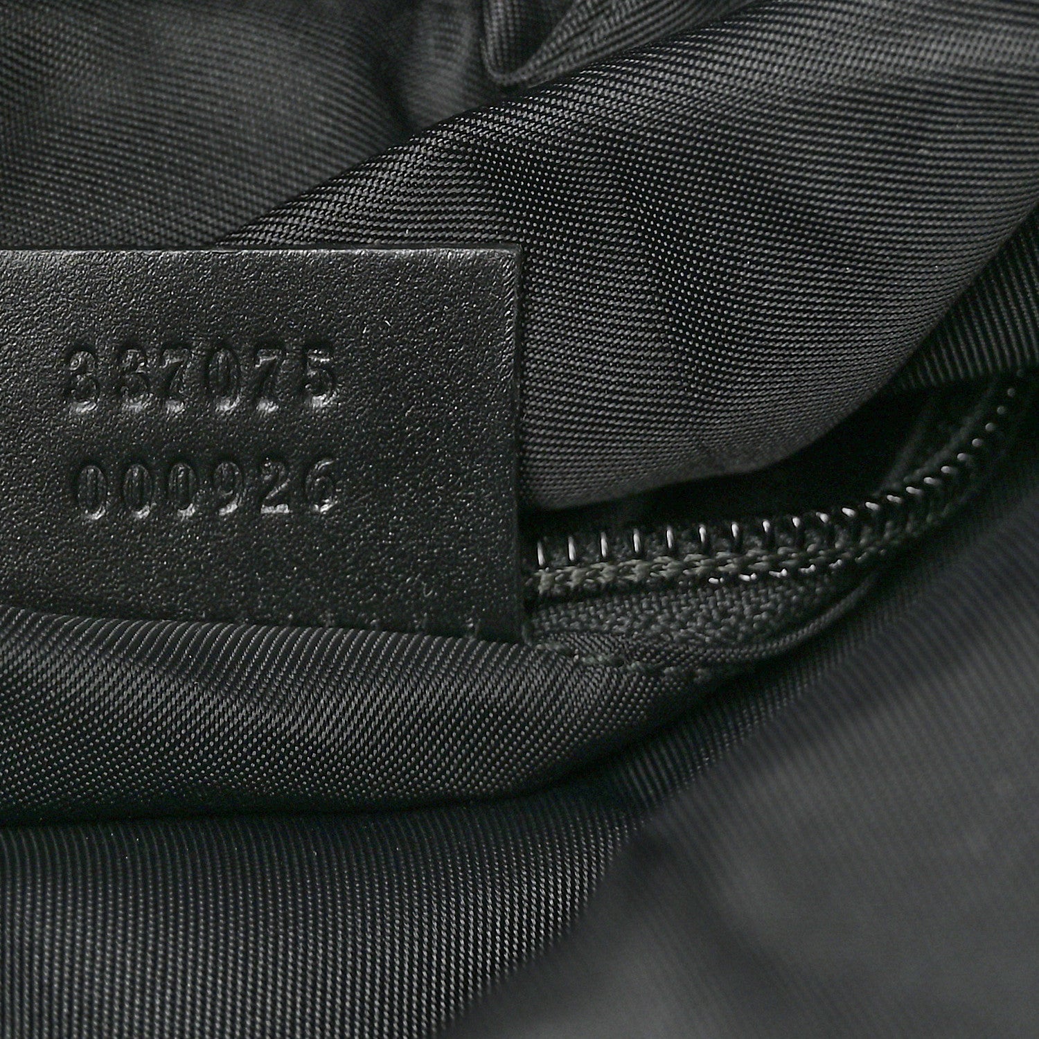 Gucci Techno Canvas Web Single Buckle Backpack Black 6 of 10