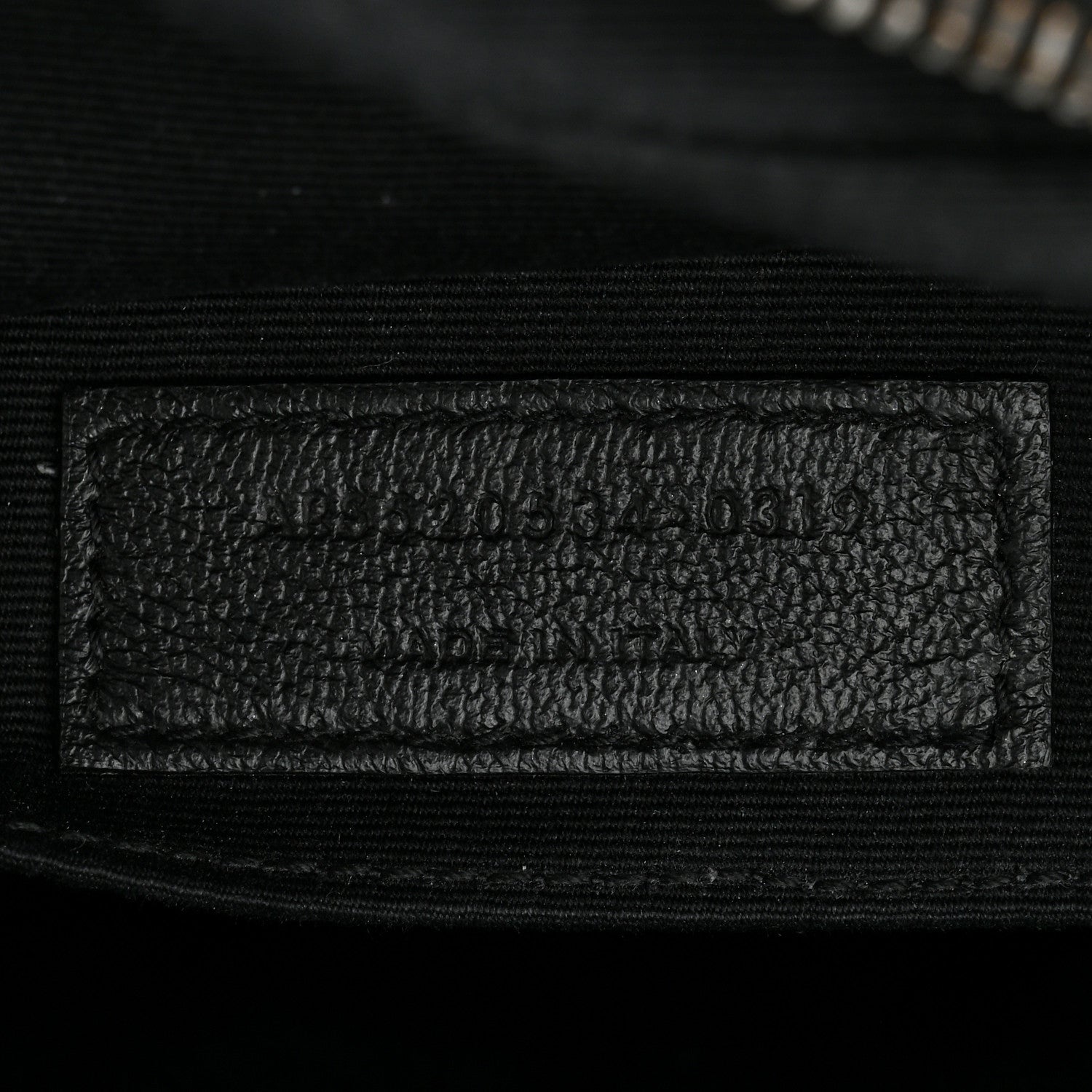 Saint Laurent Calfskin Matelasse Monogram Monochrome Lou Camera Bag Black 7 of 10