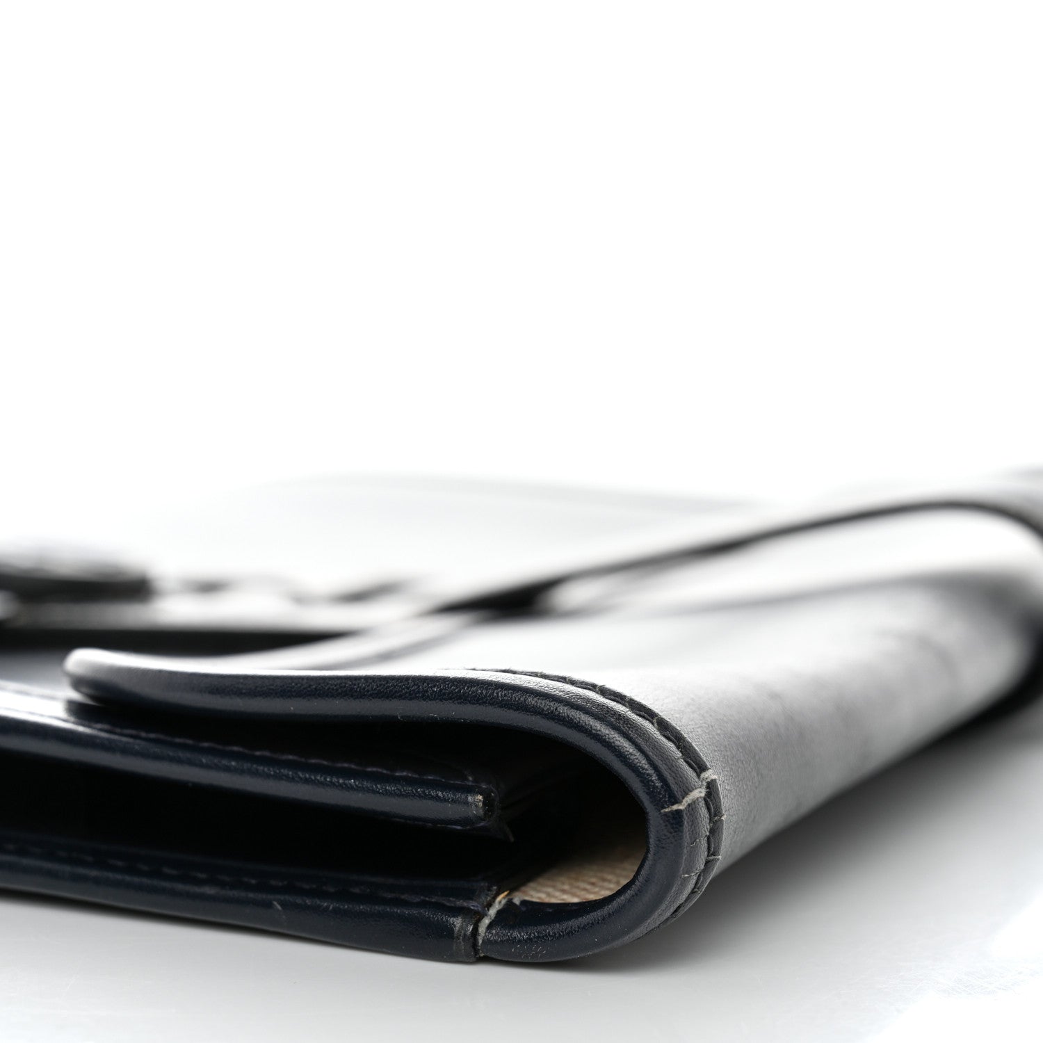 Hermes Box Jige PM Clutch Bleu Marine 7 of 8