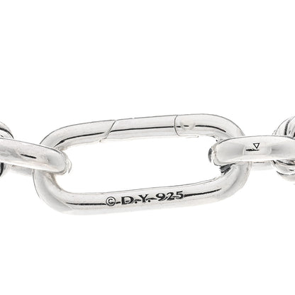 David Yurman Sterling Silver Diamond Lexington Chain Necklace 4 of 4