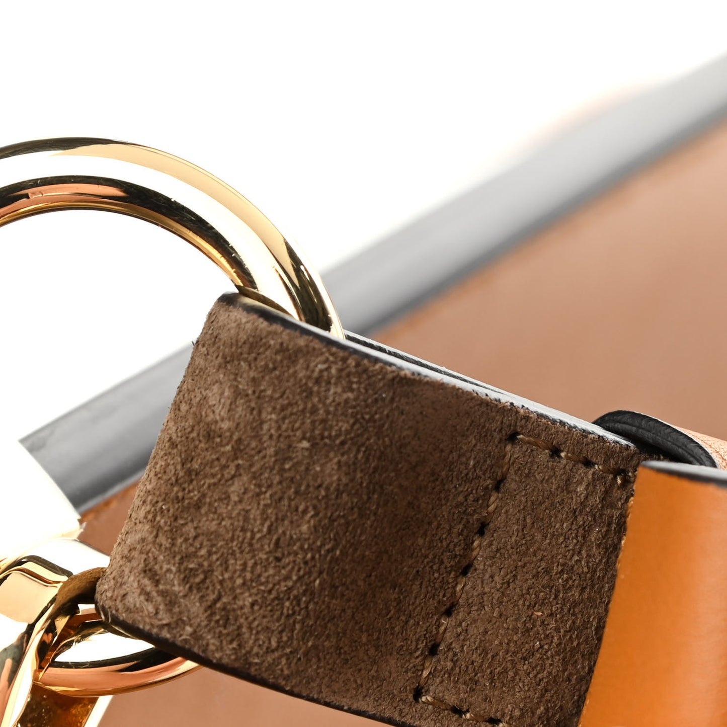 Calfskin Small Mystic Shoulder Bag Desert