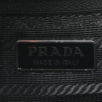 Prada Re-Nylon Spazzolato Re-Edition 2002 Moon Bag Black 6 of 10