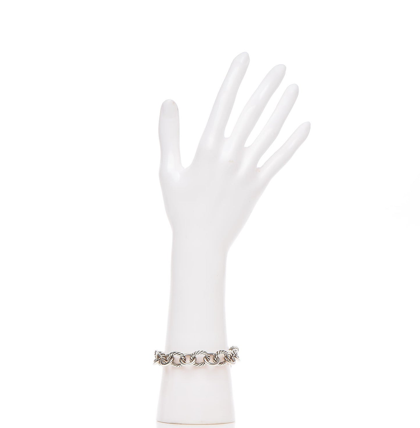 Sterling Silver 12mm Large Oval Link Bracelet