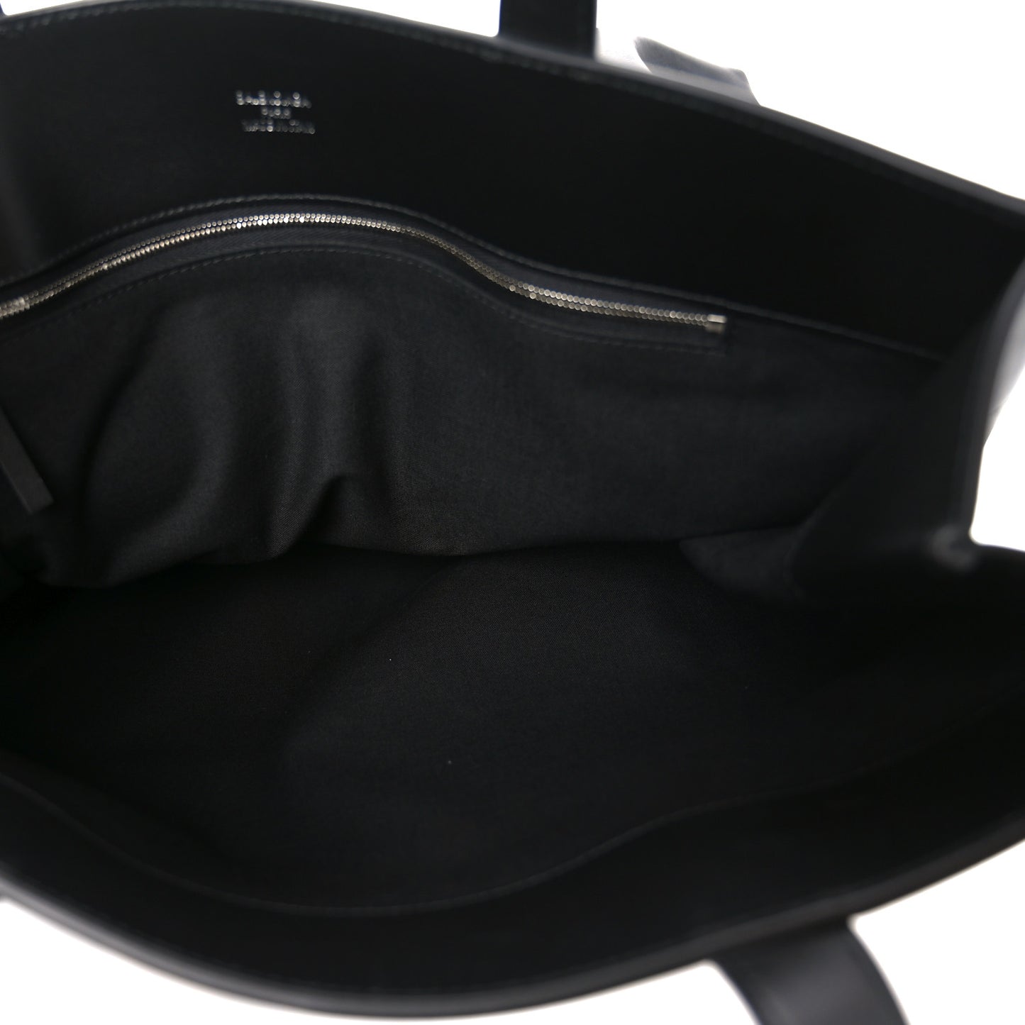 Soft Smooth Calfskin North South Duty Free Tote Black