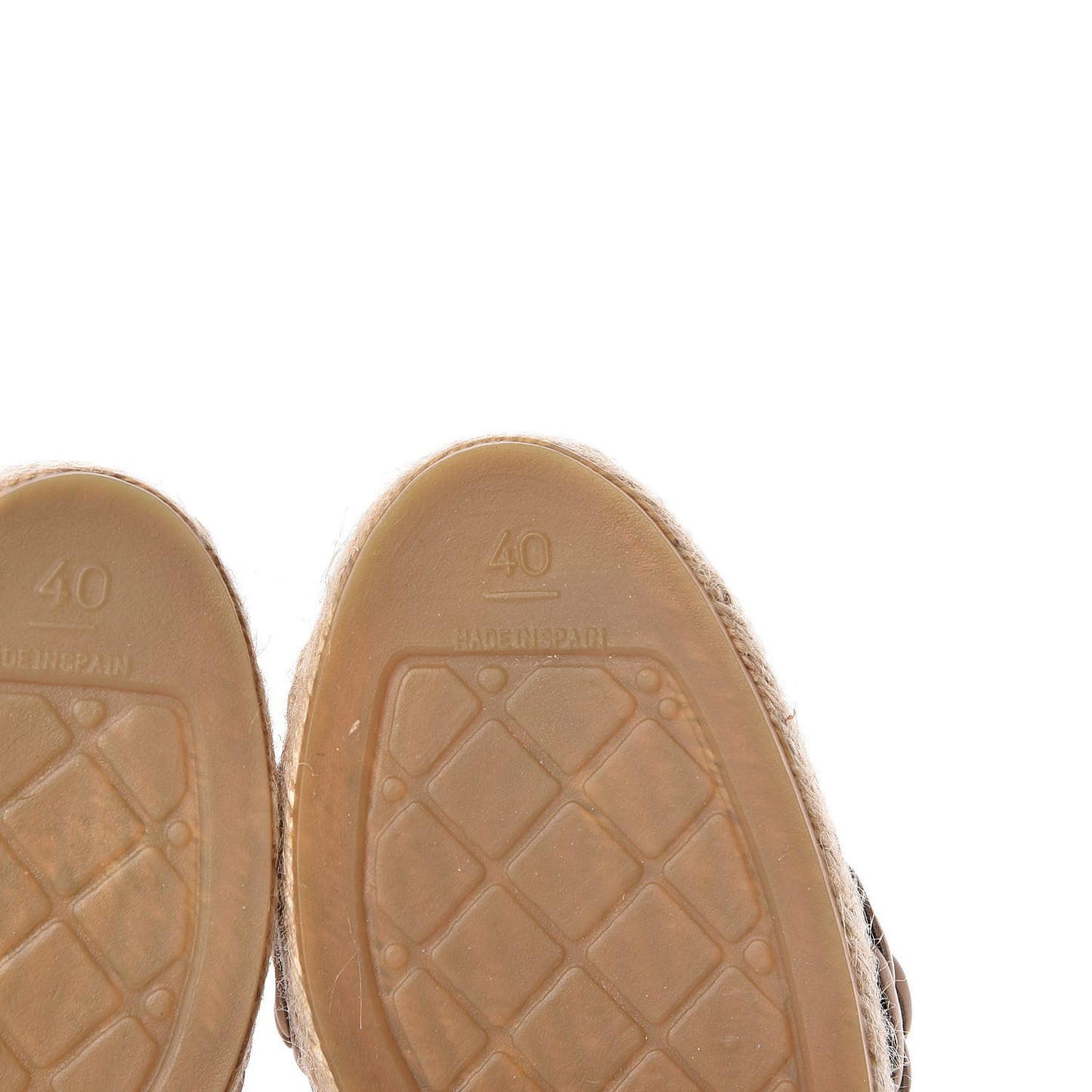 Suede Camellia CC Espadrilles 40 Pink