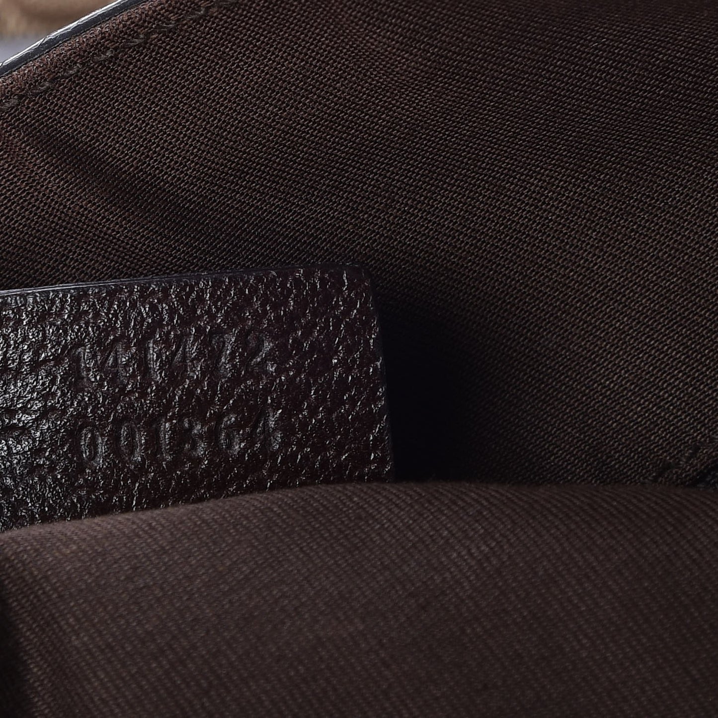 Monogram Large Abbey Tote Dark Brown