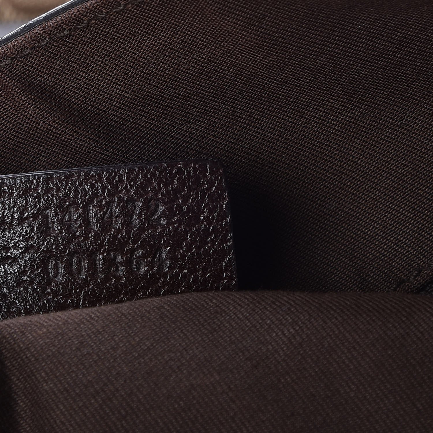 Gucci Monogram Large Abbey Tote Dark Brown 7 of 13
