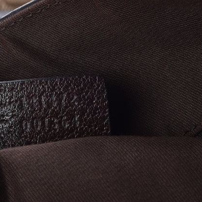 Gucci Monogram Large Abbey Tote Dark Brown 7 of 13