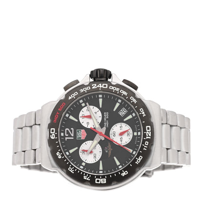 Tag Heuer Stainless Steel 41mm Formula 1 Indy 500 Chronograph Quartz Watch Black CAC111A 2 of 4