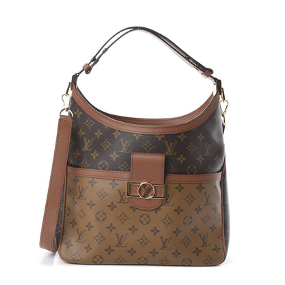 Louis Vuitton Reverse Monogram Dauphine Hobo MM 1 of 8