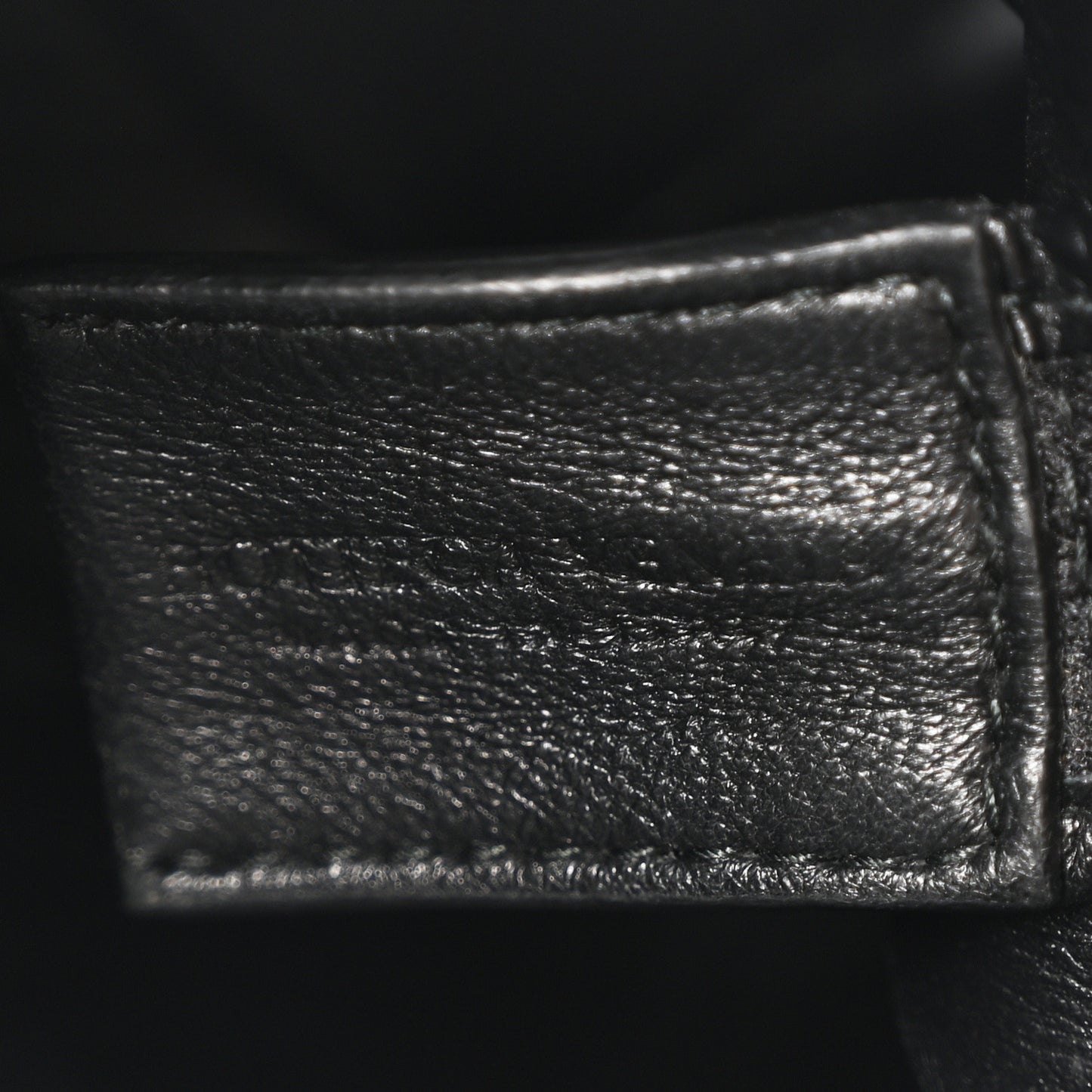 Lambskin Maxi Intrecciato Small Cassette Camera Bag Black