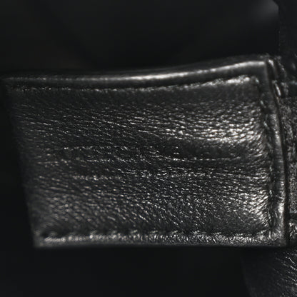 Bottega Veneta Lambskin Maxi Intrecciato Small Cassette Camera Bag Black 6 of 10