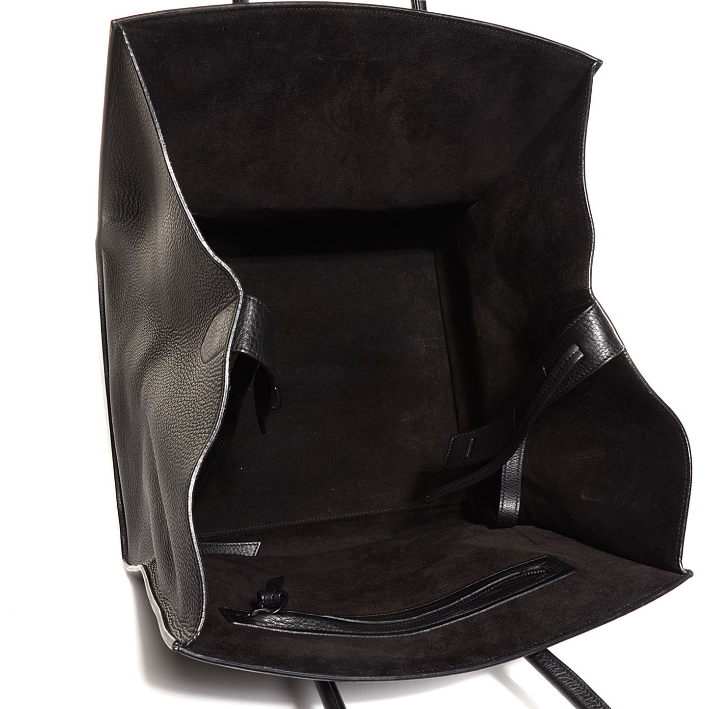 Supple Calfskin Medium Phantom Luggage Black