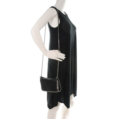 Stella McCartney Shaggy Deer Falabella Crossbody Bag Black 2 of 6