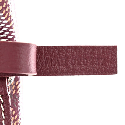 Goyard Goyardine Boheme Hobo Burgundy 9 of 12