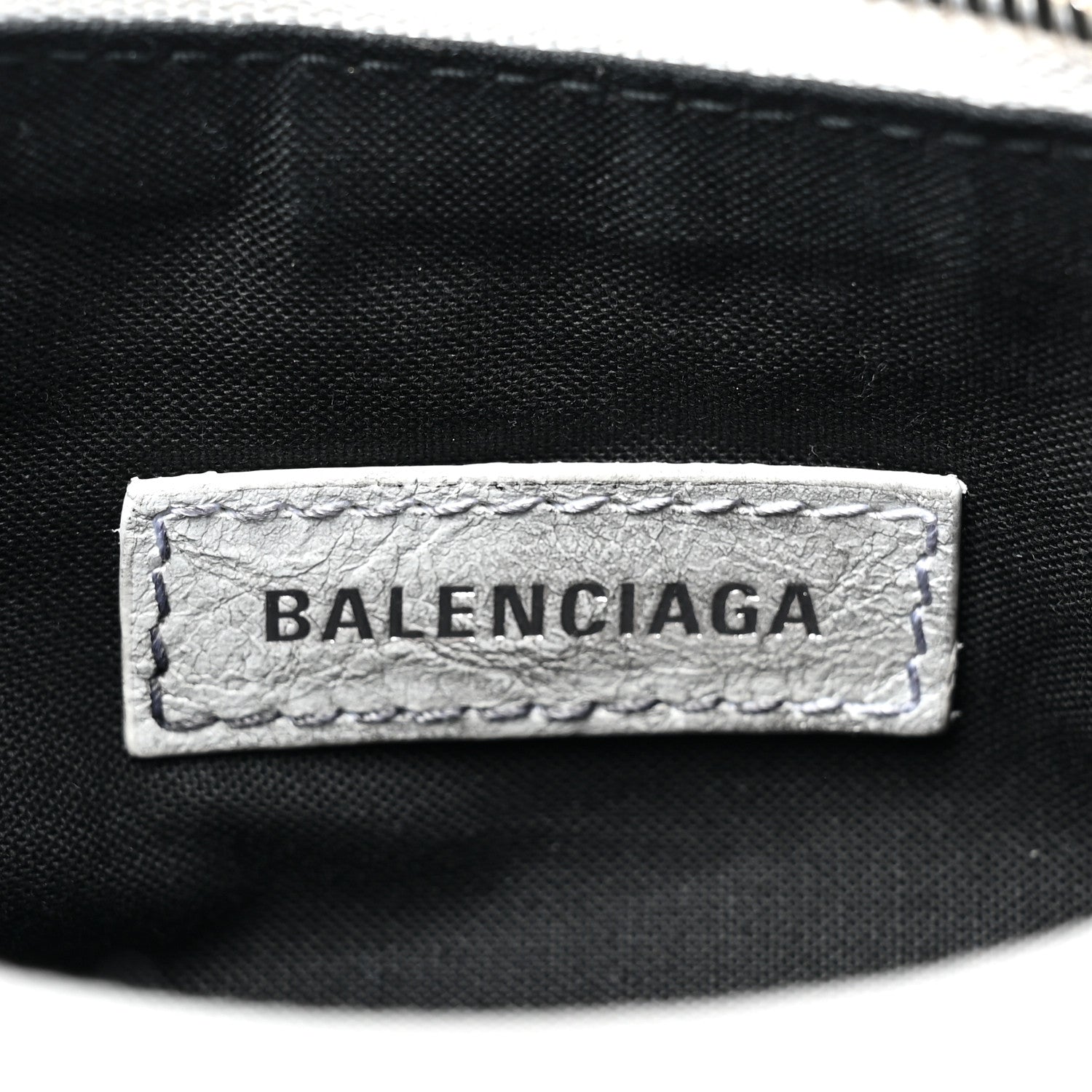 Balenciaga Agneau Arena Dirty Effect Le Cagole Shoulder Bag XS Optic White 7 of 12