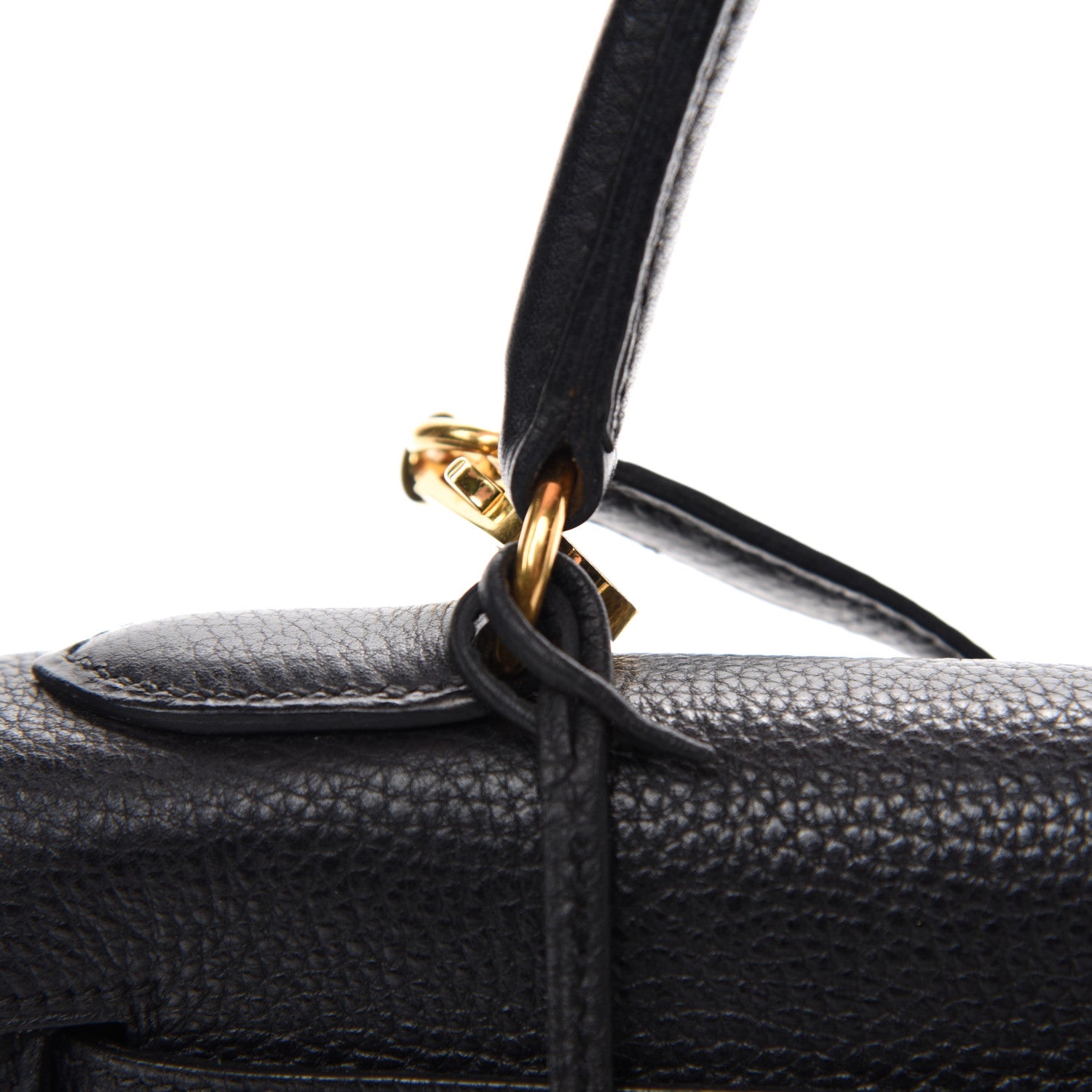 Hermes Togo Kelly Retourne 28 Black 11 of 14