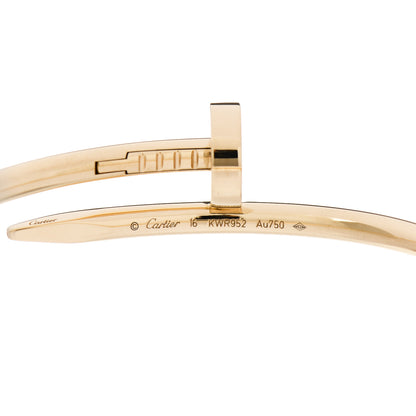 Cartier 18K Yellow Gold Juste Un Clou Bracelet 16 3 of 5