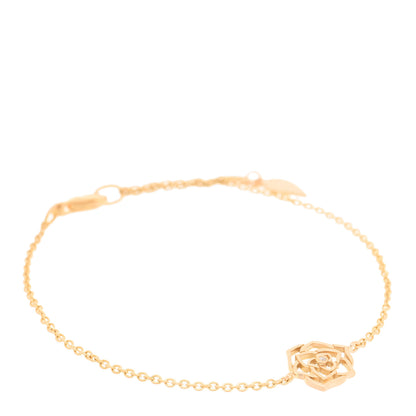Piaget 18K Rose Gold Diamond Rose Bracelet 1 of 4