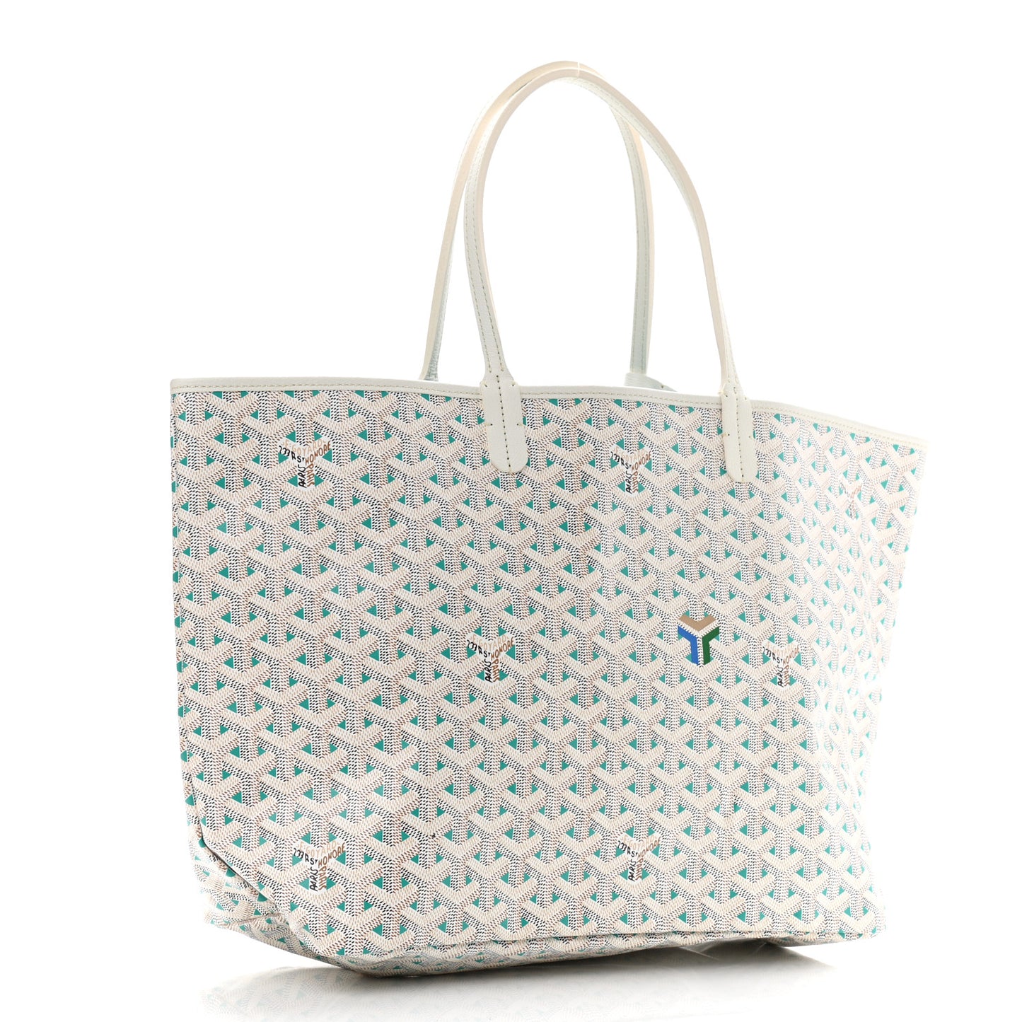 Goyardine Saint Louis Claire Voie PM White Opaline