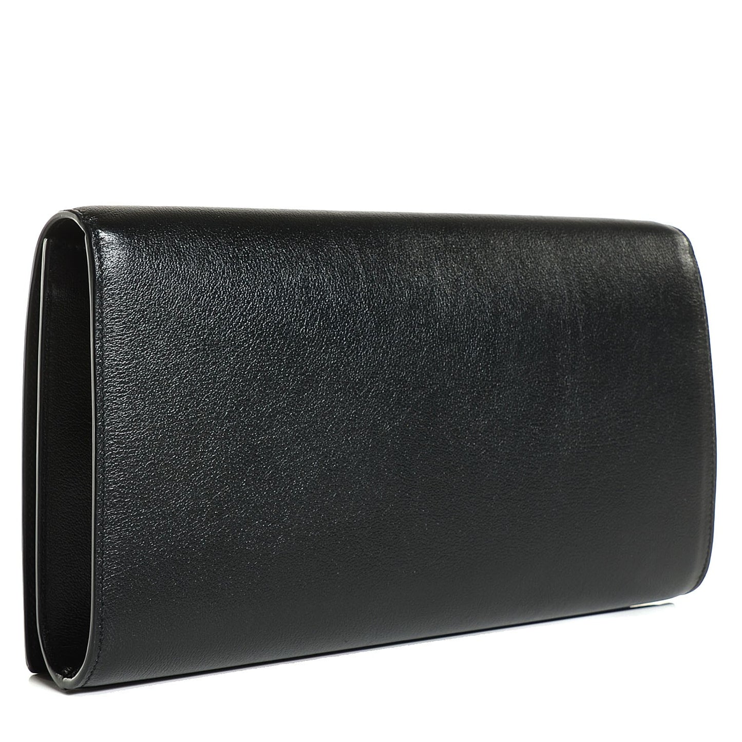 Calfskin Monogram Large Belle De Jour Clutch Black